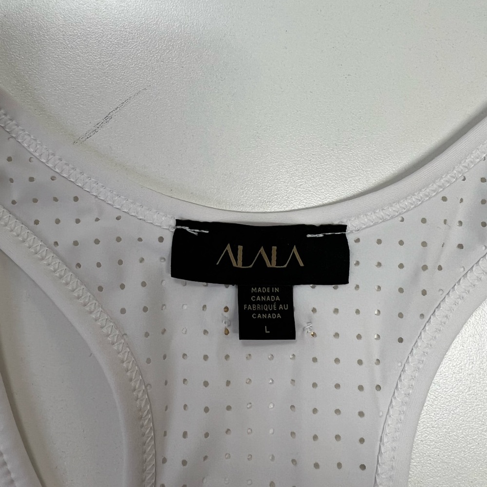 ALALA Serena Dress in White Tennis Dress REVOLVE Size Large NEW - Picture 6 of 16